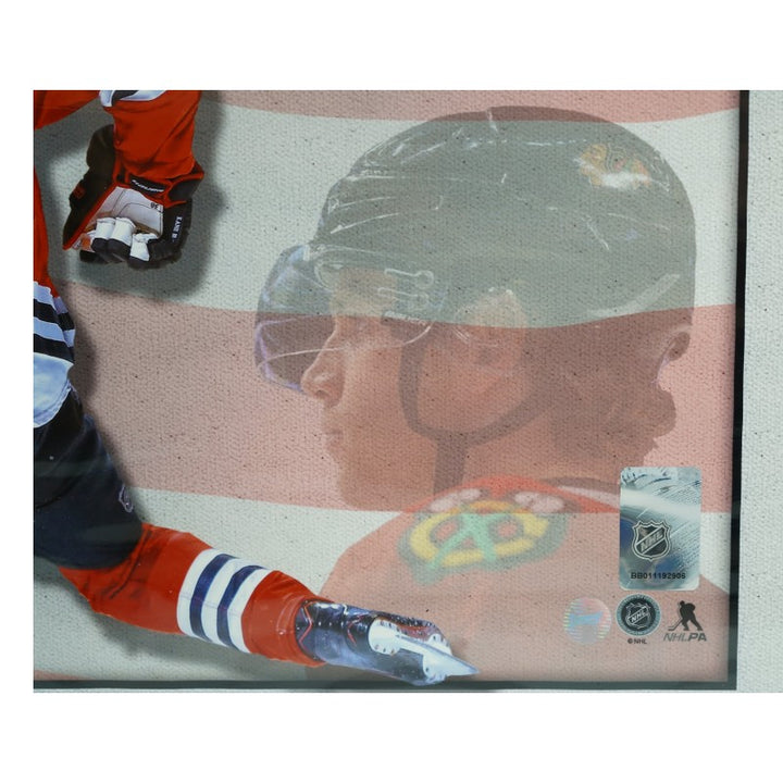 Patrick Kane Chicago Blackhawks Autographed Framed 16x20 Photo Frameworth COA