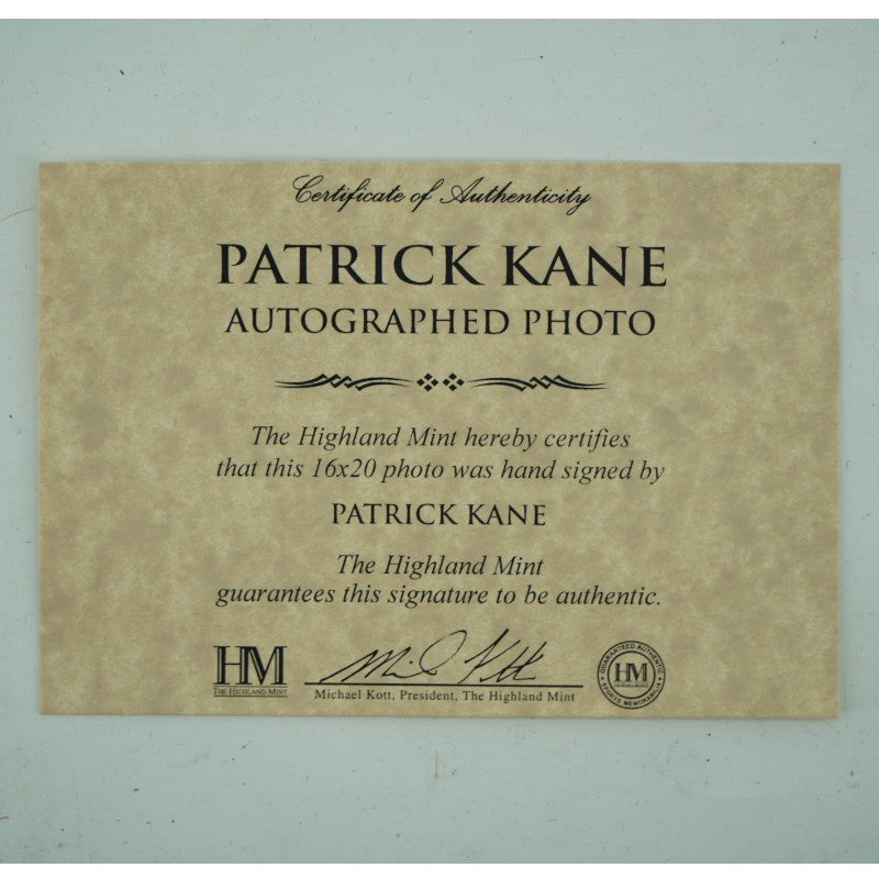 Patrick Kane Chicago Blackhawks Autographed Framed 16x20 Photo Frameworth COA