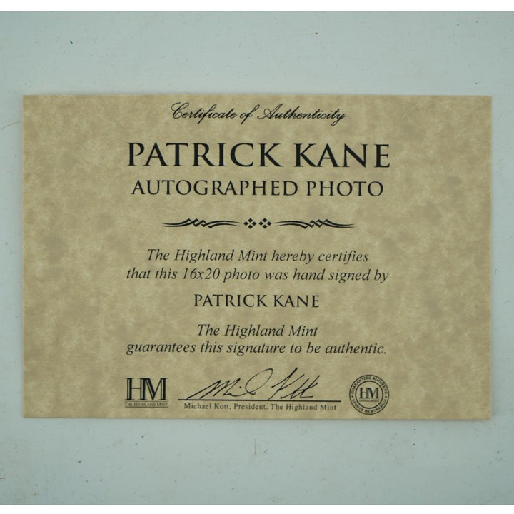 Patrick Kane Chicago Blackhawks Autographed Framed 16x20 Photo Frameworth COA