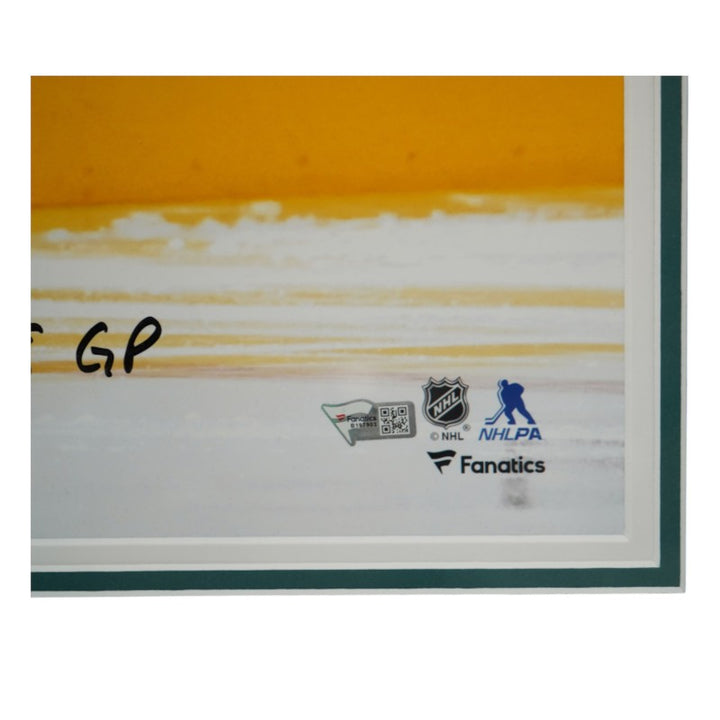 Patrick Marleau San Jose Sharks Autographed Inscribed Framed 16x20 Photo Mint Collage LE 12/12 Fanatics Auth