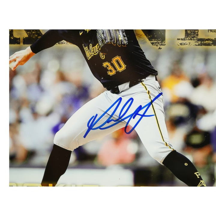 Paul Skenes Pittsburgh Pirates Autographed Framed 8x10 Photo Mint Collage LE 17/30 MLB Auth