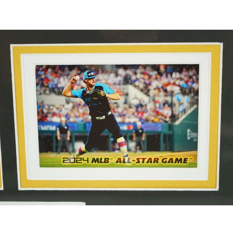 Paul Skenes Pittsburgh Pirates Autographed Framed 8x10 Photo Mint Collage LE 17/30 MLB Auth