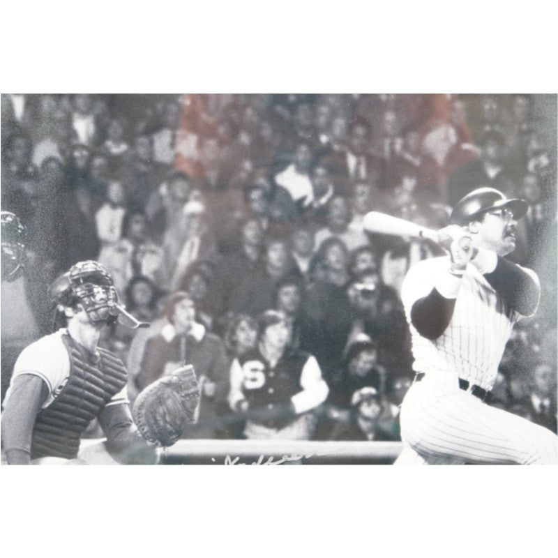 Reggie Jackson New York Yankees Autographed Inscribed Framed 16x20 Photo Mint Collage LE 1/44 Fanatics Auth