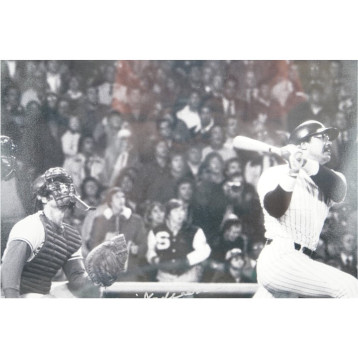 Reggie Jackson New York Yankees Autographed Inscribed Framed 16x20 Photo Mint Collage LE 1/44 Fanatics Auth