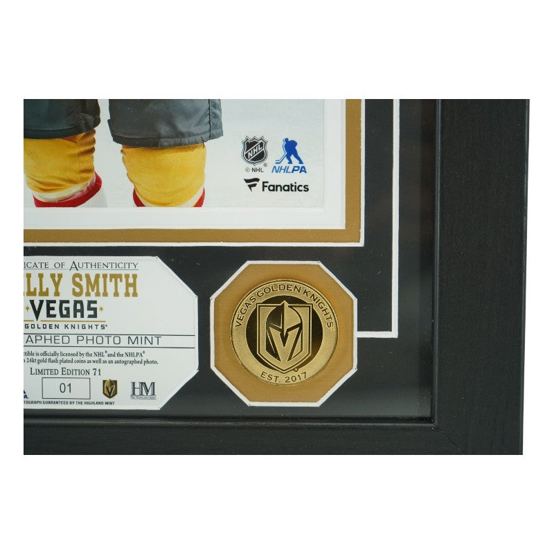 Reilly Smith Las Vegas Golden Knights Autographed Framed 8x10 Photo Mint Collage LE 1/71 Fanatics Auth