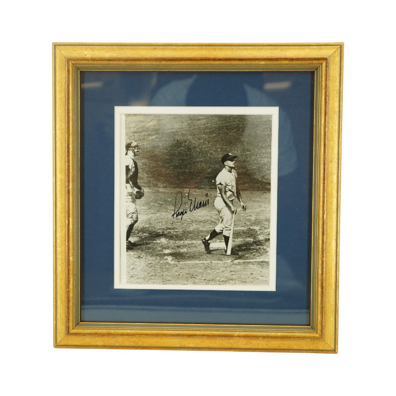 Roger Maris New York Yankees Autographed Framed 61st Home Run 8x10 Photo JSA LOA