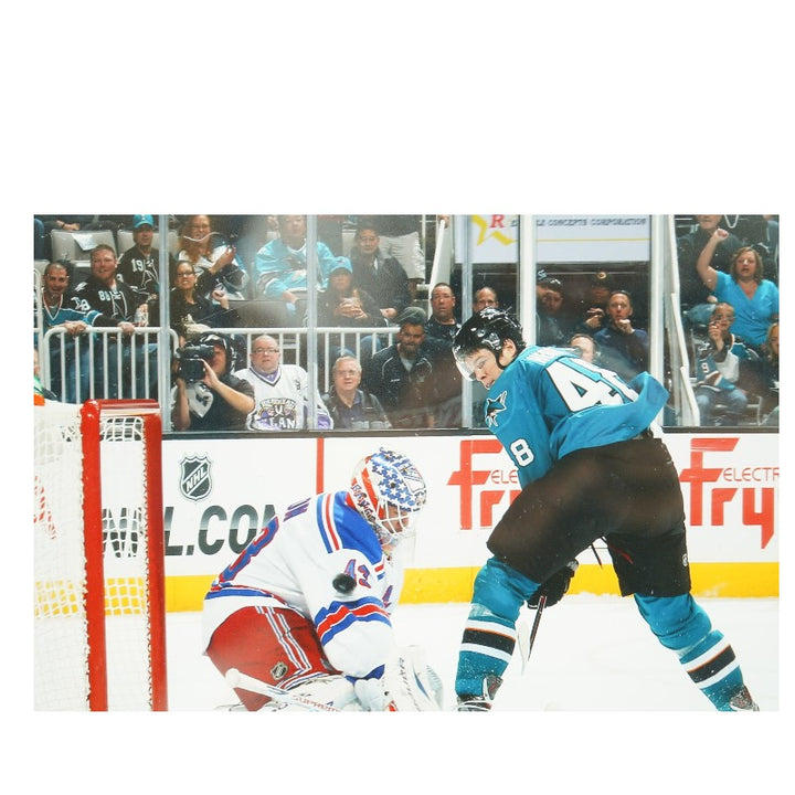 Tomas Hertl San Jose Sharks Autographed Framed 8x10 Photo Mint Collage LE 1/99 HM Auth