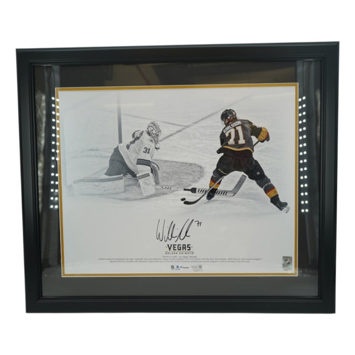 William Karlsson Las Vegas Golden Knights Autographed Framed 16x20 Photo Fanatics Auth