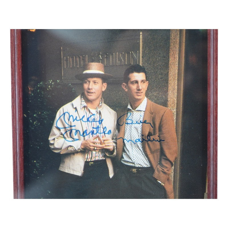 Mickey Mantle Billy Martin New York Yankees Autographed Framed 5x8 Photo JSA LOA