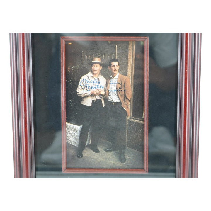 Mickey Mantle Billy Martin New York Yankees Autographed Framed 5x8 Photo JSA LOA
