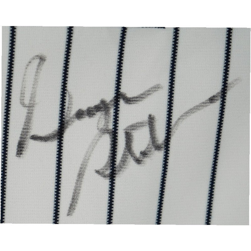 George Steinbrenner New York Yankees Autographed Framed Painted Jersey PSA Holo Only