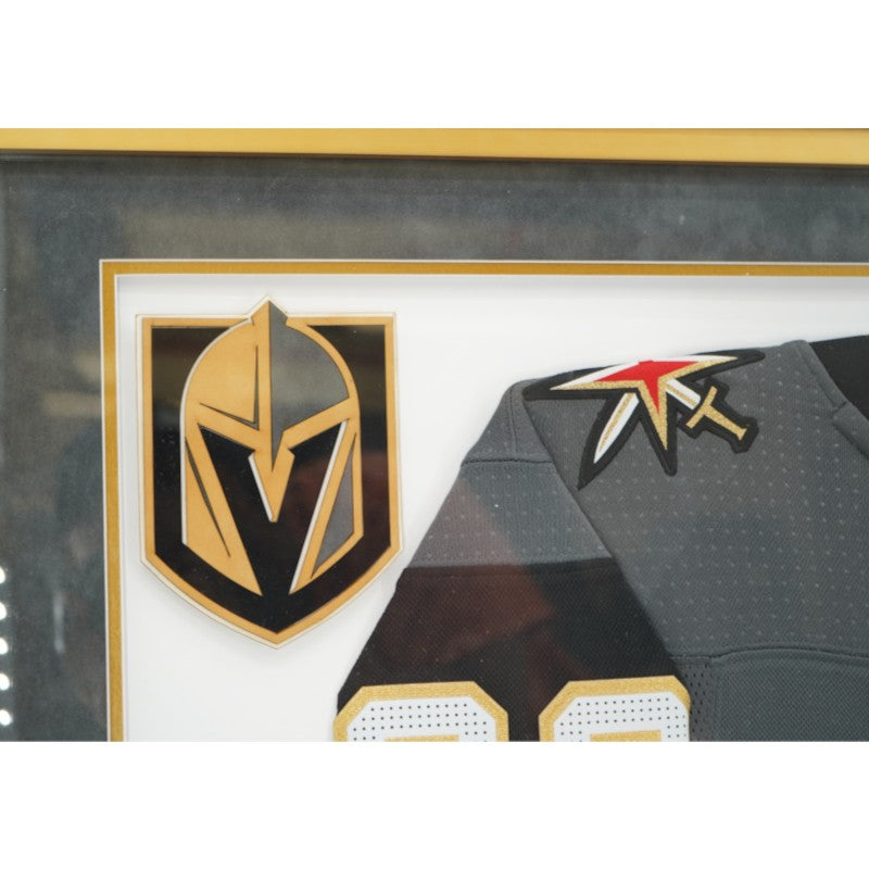 Marc-Andre Fleury Las Vegas Golden Knights Autographed Framed Grey Adidas Jersey Fanatics Auth
