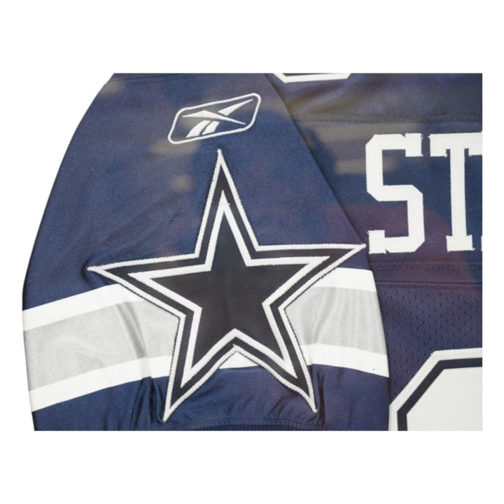 Roger Staubach Dallas Cowboys Autographed Framed Blue Reebok Stat Jersey LE 6/20 UDA COA
