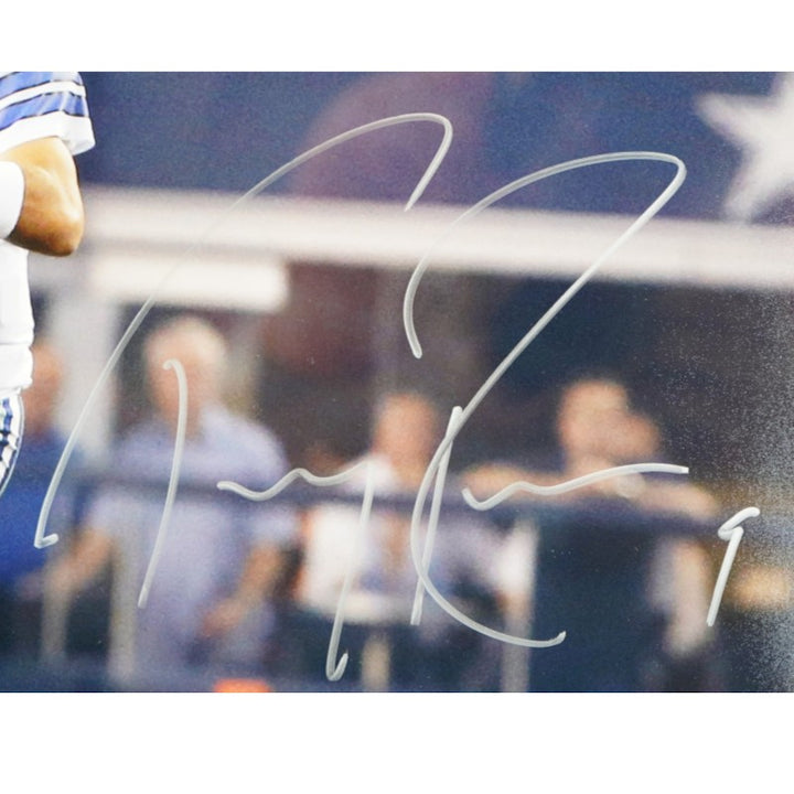 Tony Romo Dallas Cowboys Autographed Framed 16x20 Photo Mint Collage Fanatics Auth