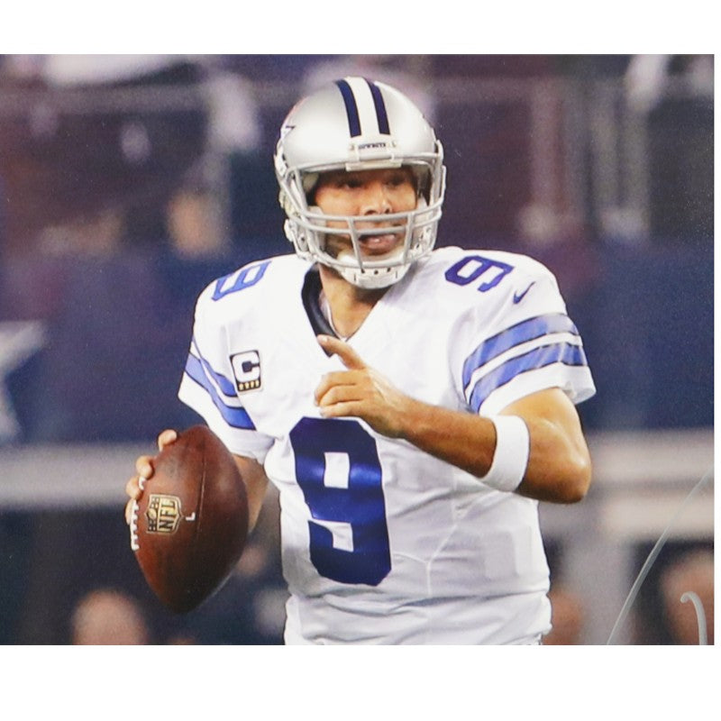 Tony Romo Dallas Cowboys Autographed Framed 16x20 Photo Mint Collage Fanatics Auth