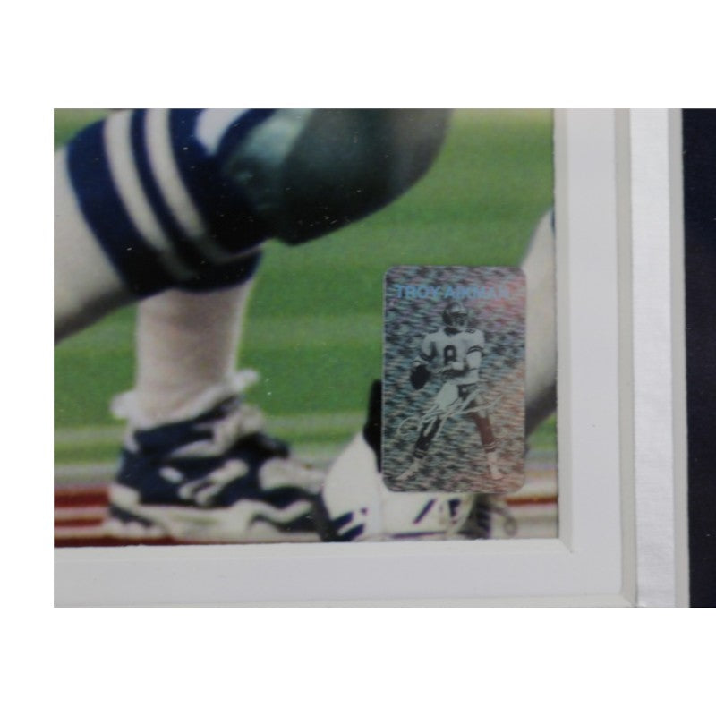 Aikman Smith Cowboys Signed Inscribed Framed 8x10 Photo Mint Collage Fanatics/JSA/Aikman/Beckett Holos LE 22/22