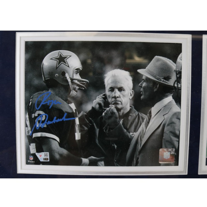 Aikman Smith Cowboys Signed Inscribed Framed 8x10 Photo Mint Collage Fanatics/JSA/Aikman/Beckett Holos LE 22/22