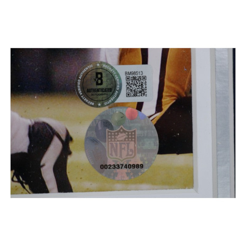 Aikman Smith Cowboys Signed Inscribed Framed 8x10 Photo Mint Collage Fanatics/SM/Aikman/Beckett Holos LE 12/22
