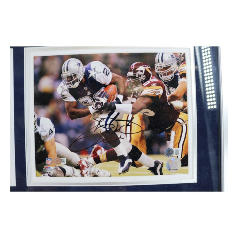 Aikman Smith Cowboys Signed Inscribed Framed 8x10 Photo Mint Collage Fanatics/SM/Aikman/Beckett Holos LE 12/22