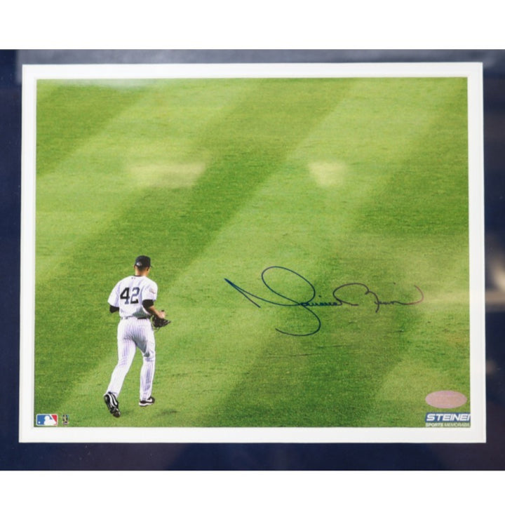 Mariano Rivera Yankees Multi Signed Inscribed Framed Quad 8x10 Photo Collage Steiner Holo