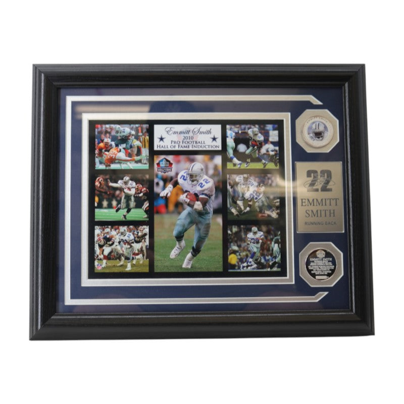 Emmitt Smith Dallas Cowboys Framed 8x10 Photo Mint Collage