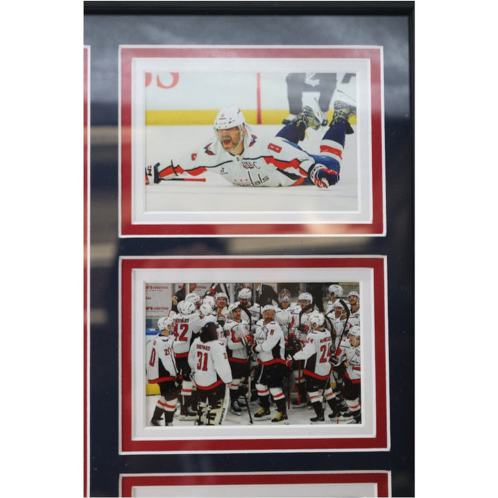 Alex Ovechkin Capitals Facsimilie Signed Framed 12x17 Photo Mint Collage LE 13/188