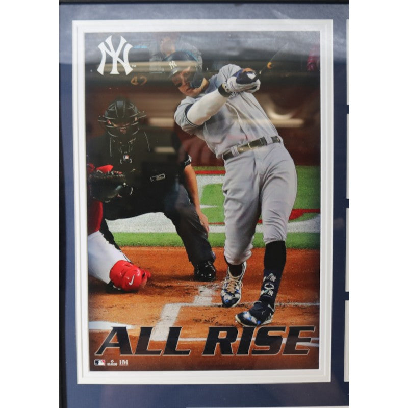 Aaron Judge NY Yankees AL 62 HR Record Framed 11x16 Photo Mint Collage LE 99/99