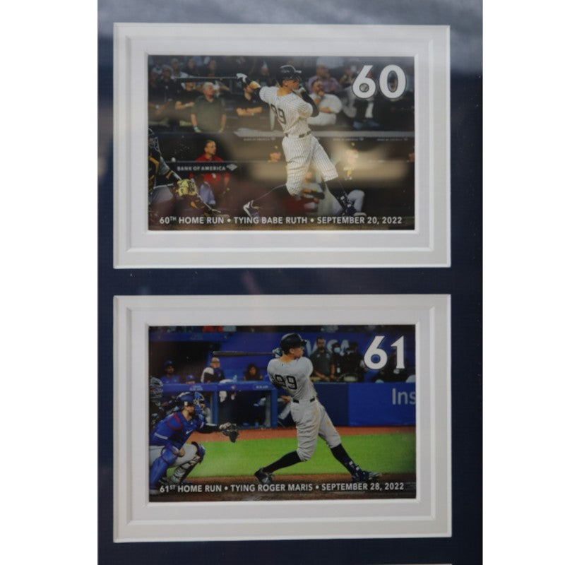 Aaron Judge NY Yankees AL 62 HR Record Framed 11x16 Photo Mint Collage LE 99/99