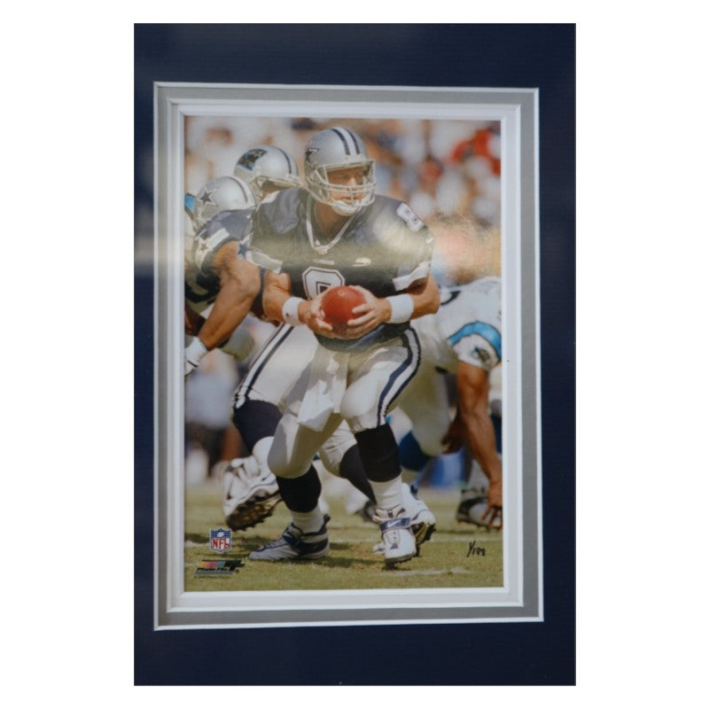 Troy Aikman Cowboys Framed 8x10 Photo Mint Collage with GU Jersey Piece LE 1/188 HM COA