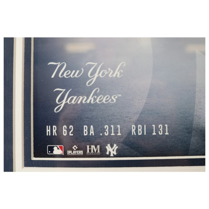 Aaron Judge New York Yankees 2022 AL MVP Framed 15x17 Photo Mint LE 1/99