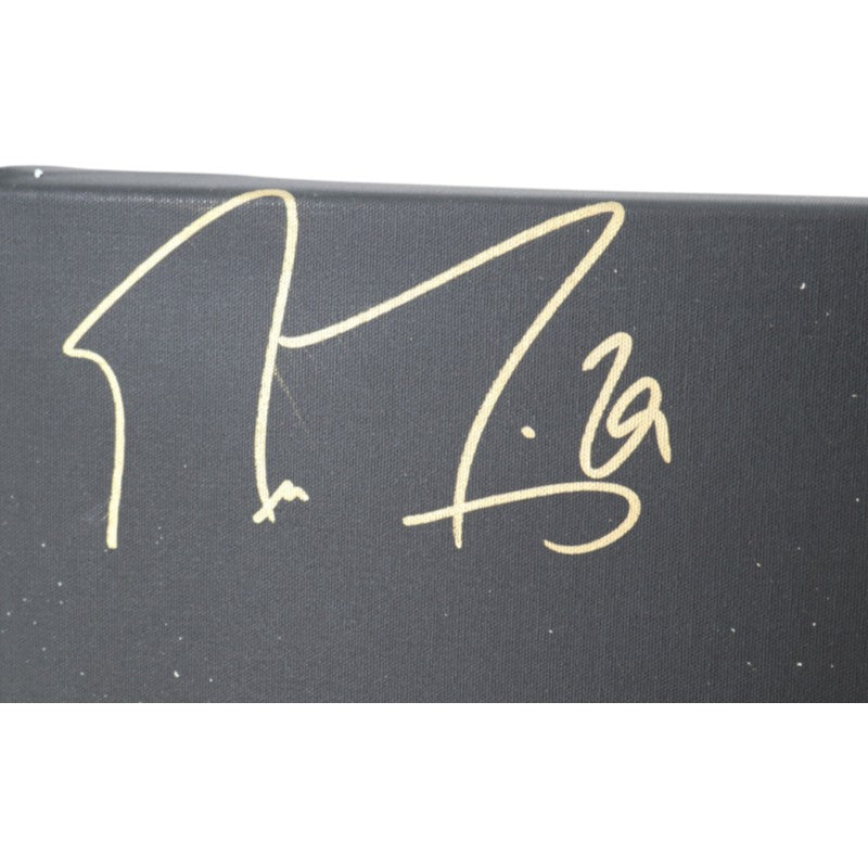 Marc Andre Fleury Vegas Golden Knights Signed 25x40 Painting Fanatics Holo LE