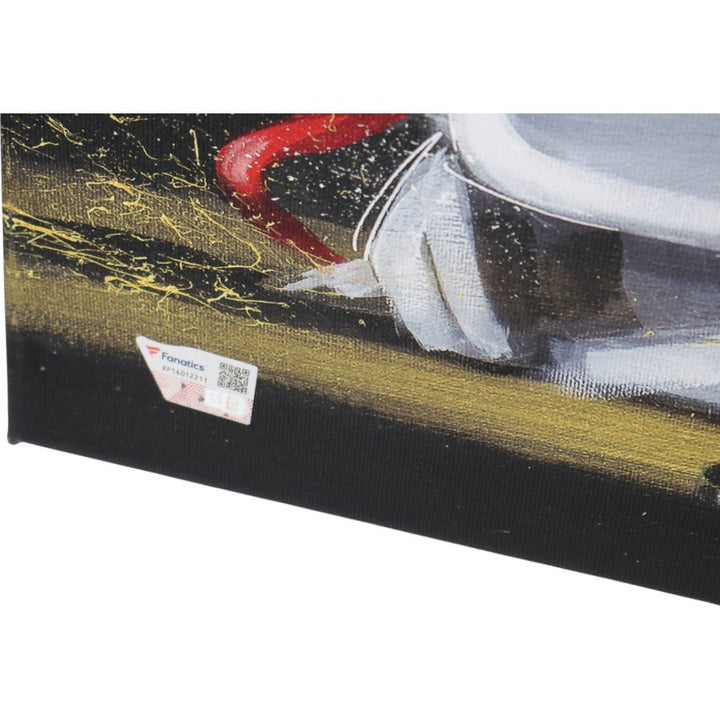 Marc Andre Fleury Vegas Golden Knights Signed 25x40 Painting Fanatics Holo LE