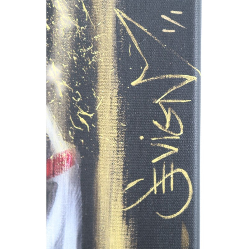 Marc Andre Fleury Vegas Golden Knights Signed 25x40 Painting Fanatics Holo LE