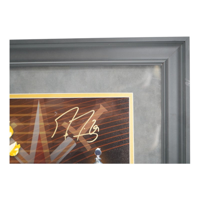 Marc-Andre Fleury VGK Signed Framed 10x30 Vezina Winner Fanatics Holo LE 9/129