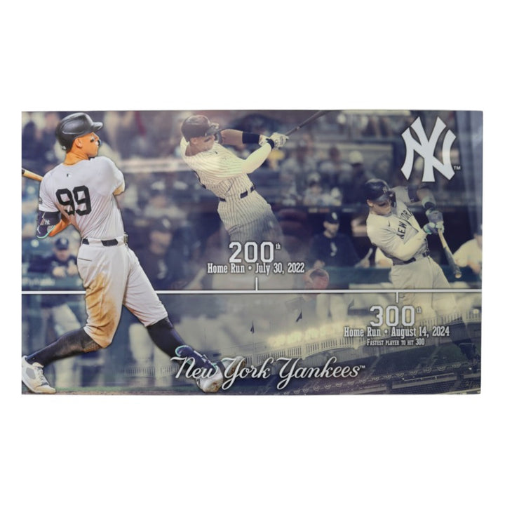 Aaron Judge New York Yankees Framed 11x28 Timeline Photo Mint LE 2/300