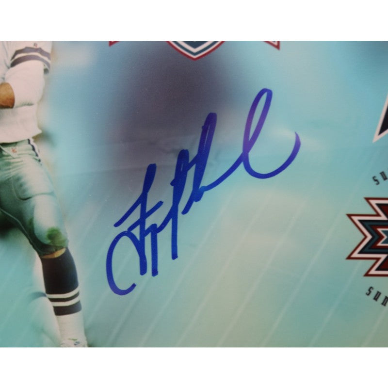 Aikman Irvin Smith Dallas Cowboys Multi Signed Framed 16x20 Photo Mint Beckett Holo LE 2/10