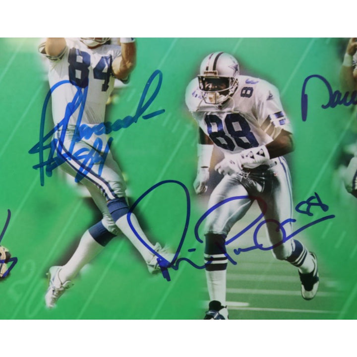 Aikman Irvin Smith Dallas Cowboys Multi Signed Framed 16x20 Photo Mint Beckett Holo LE 2/10