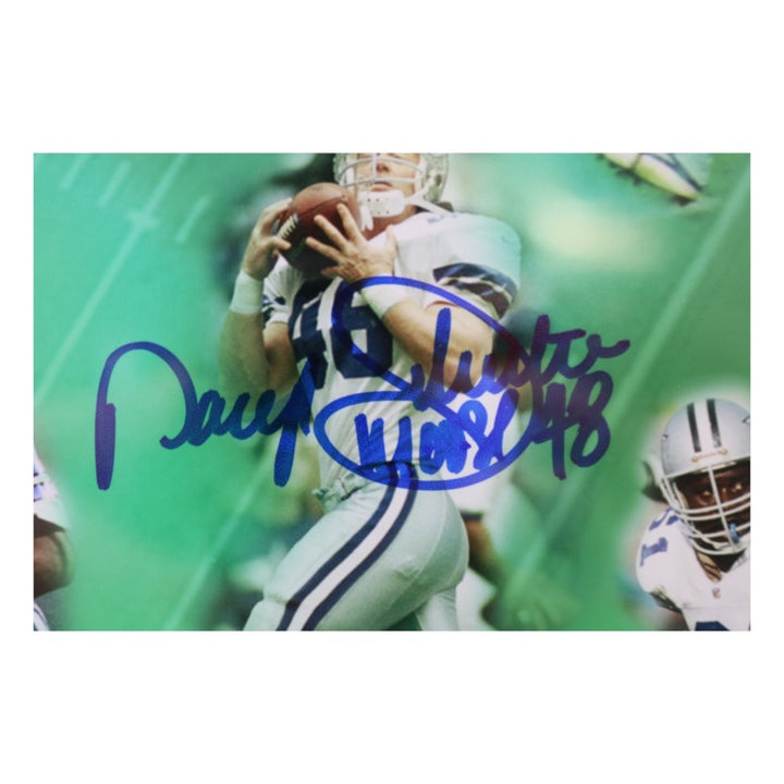 Aikman Irvin Smith Dallas Cowboys Multi Signed Framed 16x20 Photo Mint Beckett Holo LE 2/10