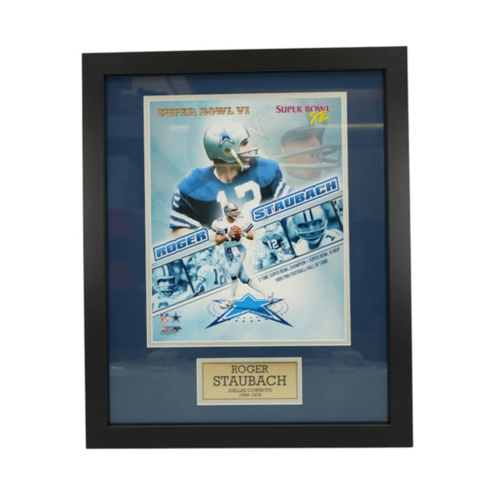 Roger Staubach Dallas Cowboys Framed 11x14 Photo 