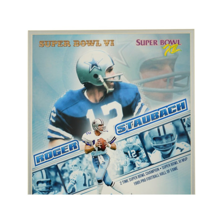 Roger Staubach Dallas Cowboys Framed 11x14 Photo