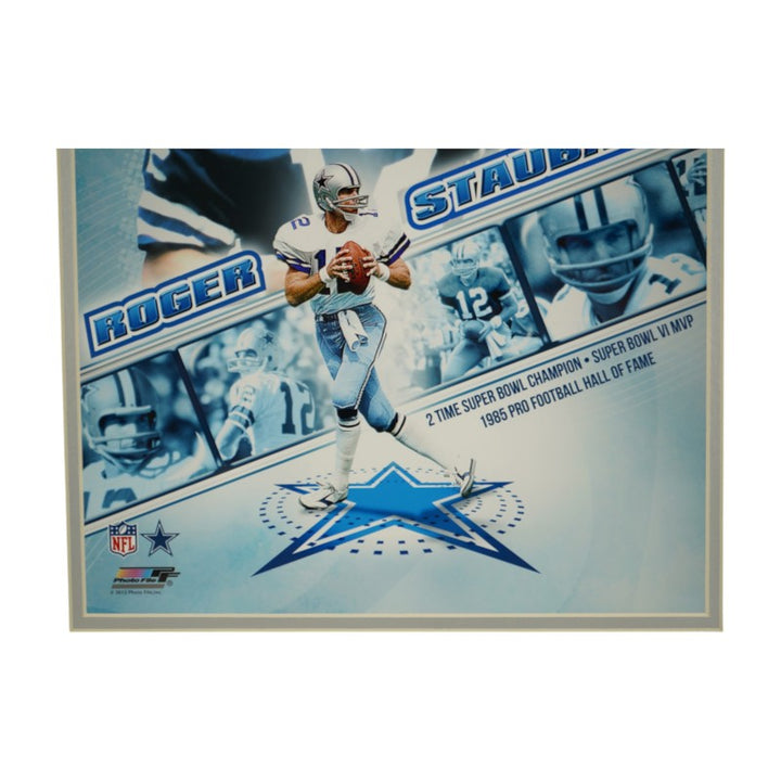 Roger Staubach Dallas Cowboys Framed 11x14 Photo
