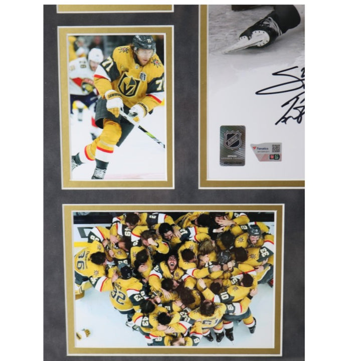 Vegas Golden Knights 2023 SC Champions Team Signed Framed 16x20 Photo Collage Fanatics Holo