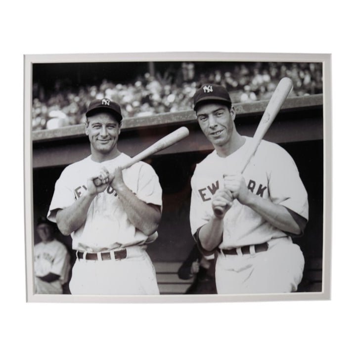 Joe DiMaggio New York Yankees Autographed Framed 1st Day Cover 8x10 Collage JSA LOA