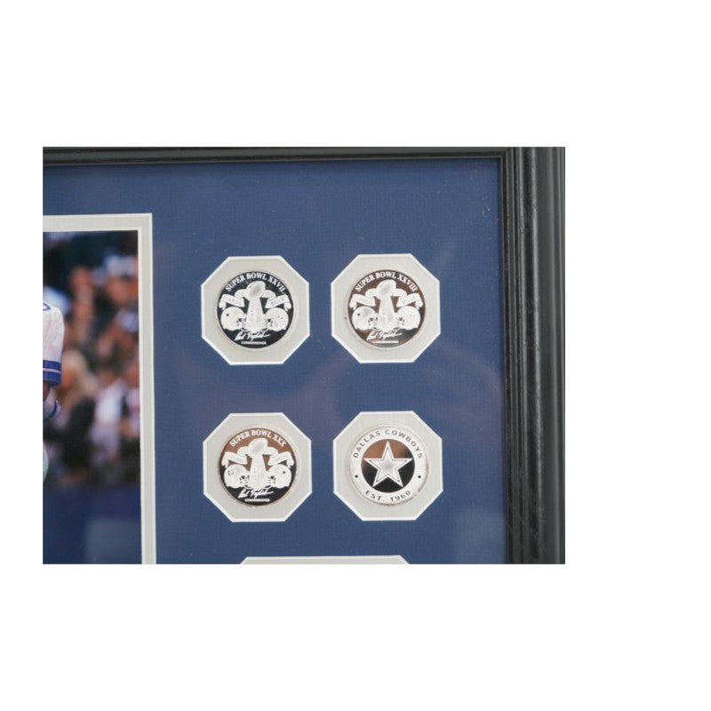 Aikman Smith Irvin Dallas Cowboys Framed 8x10 Photo Mint Collage LE 576/1000