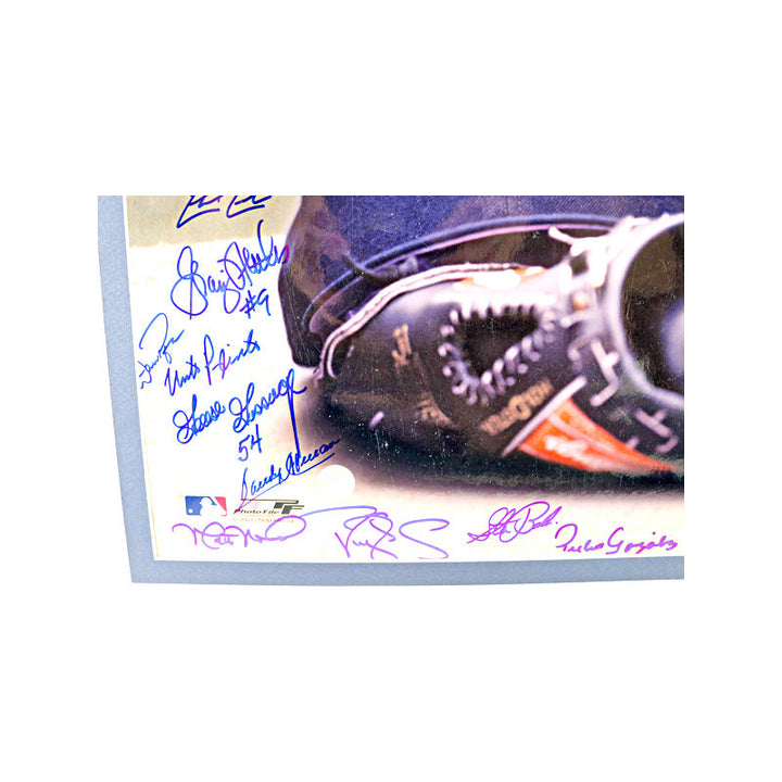 New York Yankees 47 Signature Multi Signed Autographed 20x24 Matted Photo LE #3/26 (All American Holo)