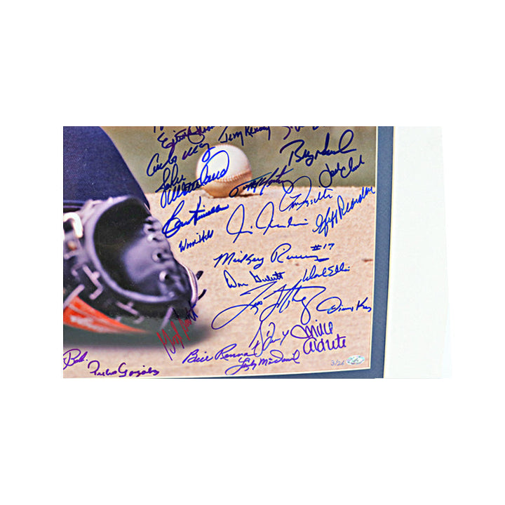 New York Yankees 47 Signature Multi Signed Autographed 20x24 Matted Photo LE #3/26 (All American Holo)