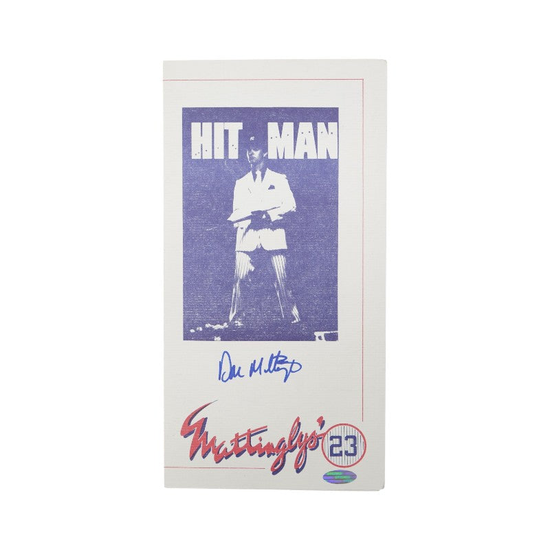 Don Mattingly New York Yankees Autographed Mattingly's Restaurant Menu Steiner COA