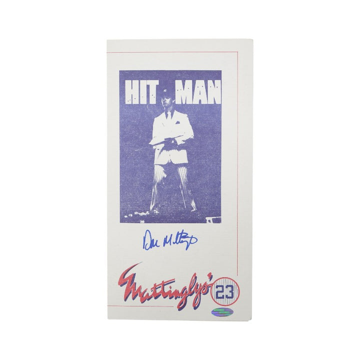 Don Mattingly New York Yankees Autographed Mattingly's Restaurant Menu Steiner COA