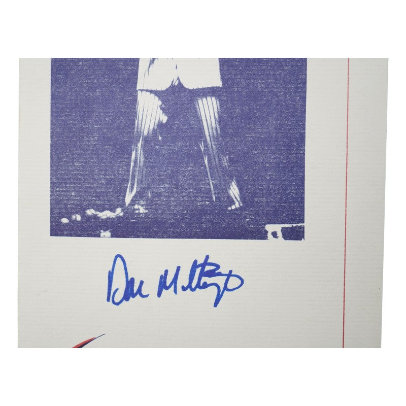 Don Mattingly New York Yankees Autographed Mattingly's Restaurant Menu Steiner COA