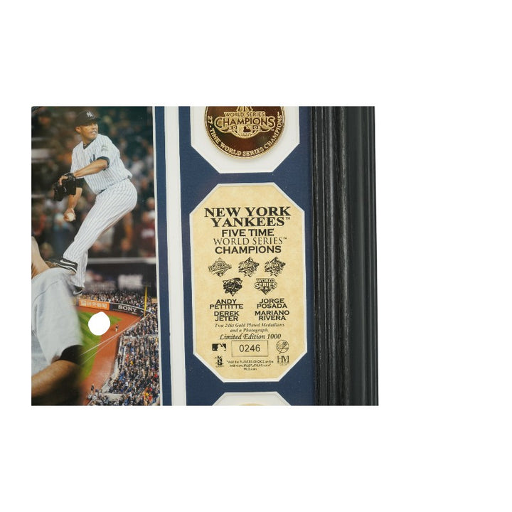 Jeter, Posada, Rivera, Pettitte Photo Mint Collage LE 246/1000